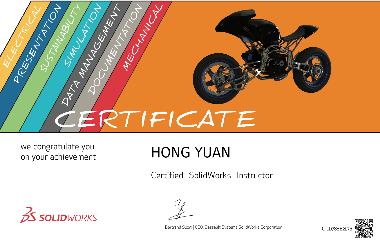SOLIDWORKS講師認證